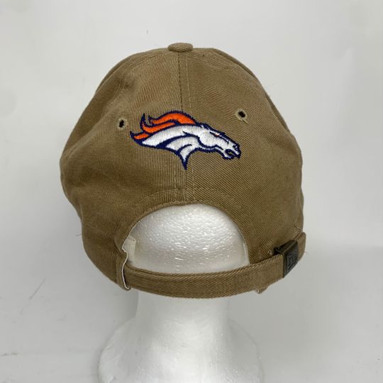 Vintage Denver Broncos football New Era Tan Hat