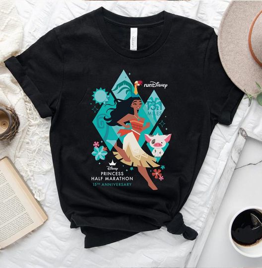 Disney Marathon Weekend 2023 Shirt, Princess Run Shirt, Moana Run Disney Shirt