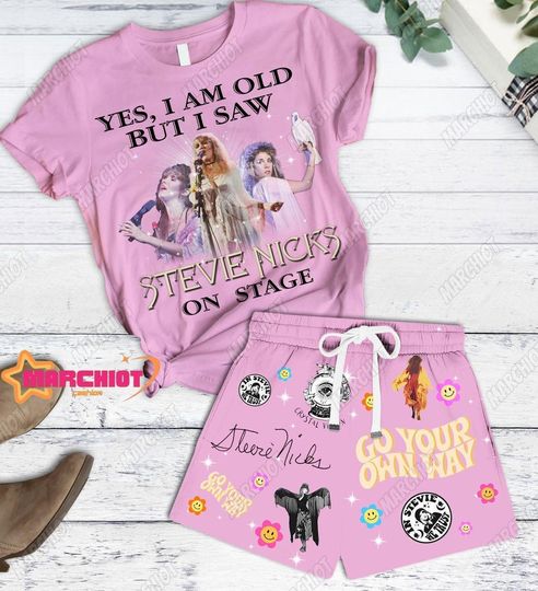 Stevie Nicks Short Pajama Sets, Stevie Nicks Gift