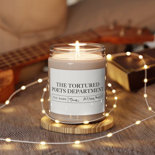 TTPD Candle, The Tortured Poets Department Candle