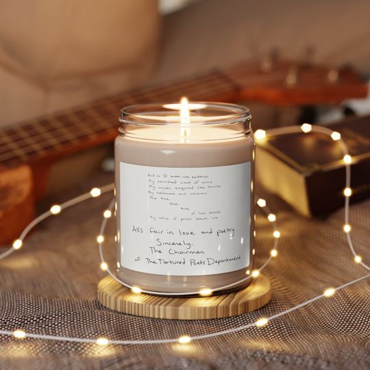 TTPD Candle, The Tortured Poets Department Candle