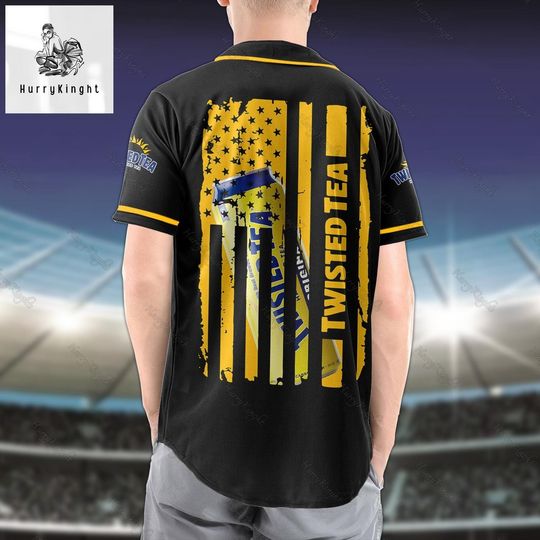 Custom Twisted Tea Shirt, Twisted Tea Baseball Jersey, Twisted Tea Jersey, Twisted Tea Baseball Shirt, Twisted Tea Baseball Uniform