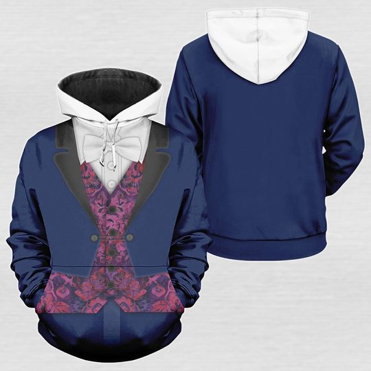 Dreamfinder Halloween Cosplay Hoodies Joggers, Disney Epcot Sweatshirt