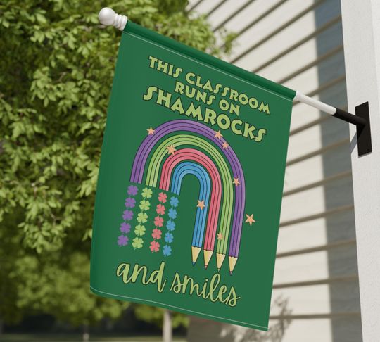 St Patricks Day Classroom Banner - House Flag