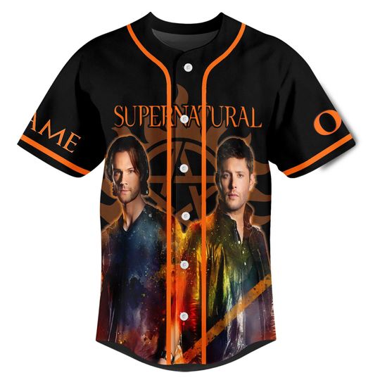Supernatural Jersey Shirt, Custom Supernatural Jersey