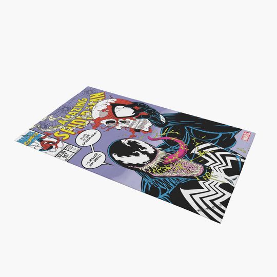 Amazing Spiderman Beach Towel, Comics Cartoon Towel