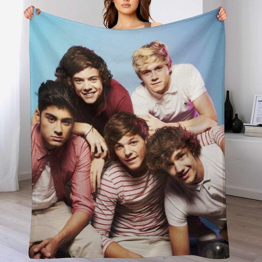 One Direction Blanket Custome Name Comfortable Soft Warm