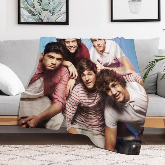 One Direction Blanket Custome Name Comfortable Soft Warm