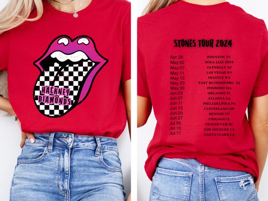 Rolling Stones tshirt, Graphic Tee, Distressed Band Shirt