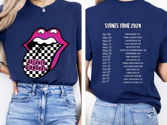 Rolling Stones tshirt, Graphic Tee, Distressed Band Shirt