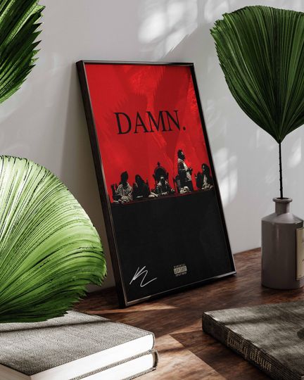 Kendrick Lamar DAMN. Posters | Home Decor | Wall Decor