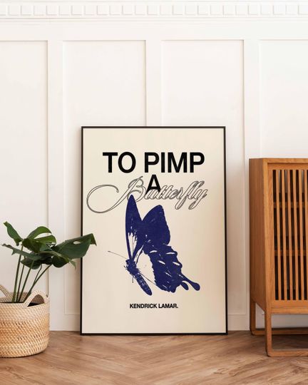 To Pimp A Butterfly Poster