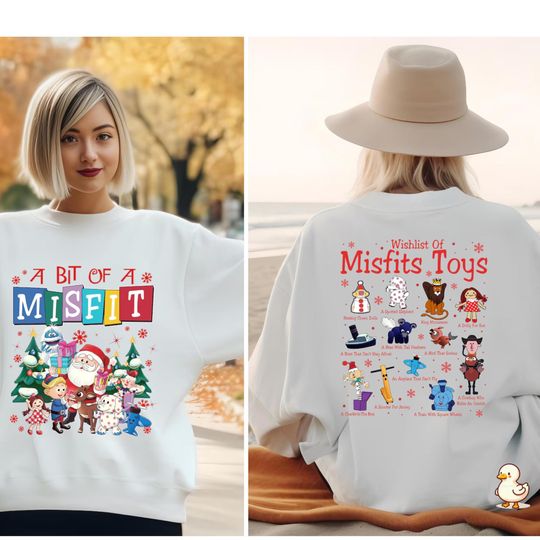 Misfits Toys Christmas T-shirt