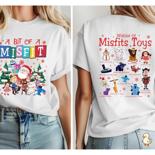 Misfits Toys Christmas T-shirt