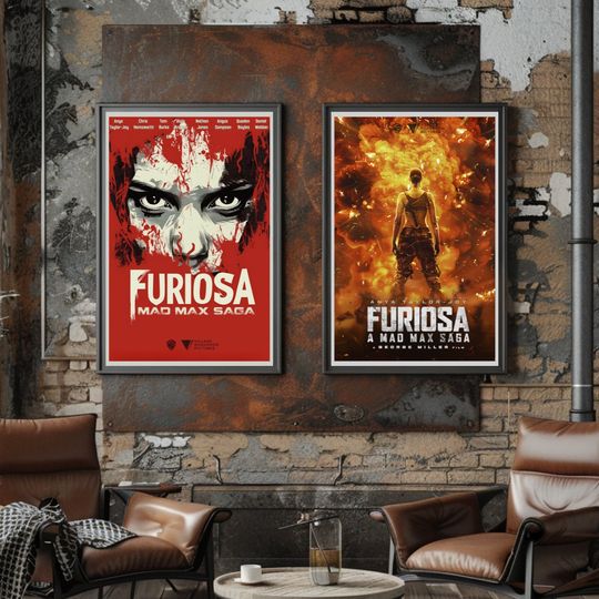 Furiosa Mad max saga posters, Movie Poster