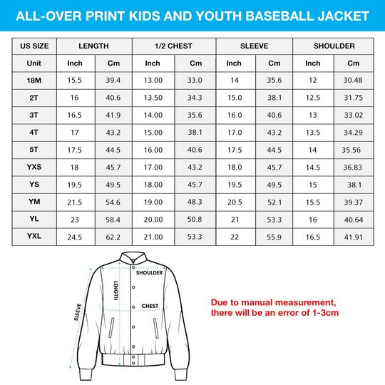 Personalized Varsity Baseball Jacket: Custom Name, Team, Number