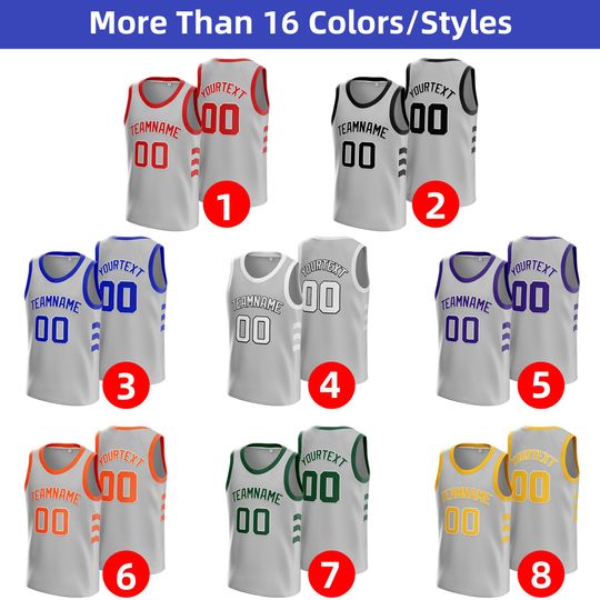 Custom Crew Neck 3D-Printed Basketball Jersey - Personalized Sportswear, Breathable Mesh, Customizable for Team, Individual High Performance