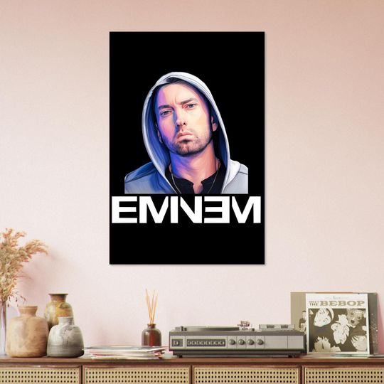 Eminem Poster Poster for Bedroom, Game Room, Dorm