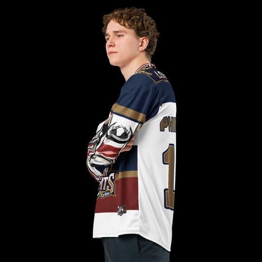 London Knights Ice Hockey Jersey Fan Merch Recycled hockey