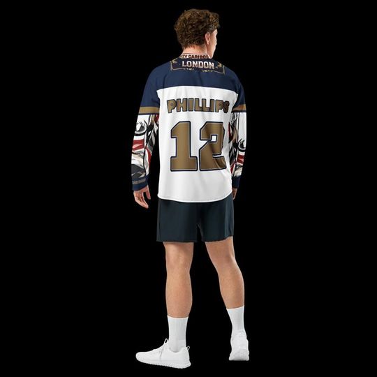 London Knights Ice Hockey Jersey Fan Merch Recycled hockey