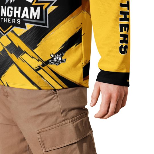 Nottingham Panthers EIHL Team, Fan Made, Ice Hockey Jersey