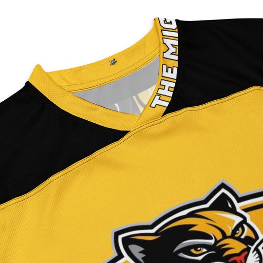 Nottingham Panthers EIHL Team, Fan Made, Ice Hockey Jersey