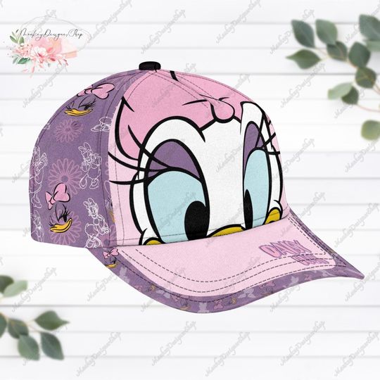 Daisy Duck Cap, Daisy Duck Classic Cap, Disney Daisy Duck Hat
