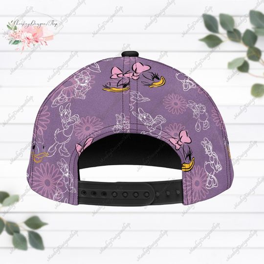 Daisy Duck Cap, Daisy Duck Classic Cap, Disney Daisy Duck Hat
