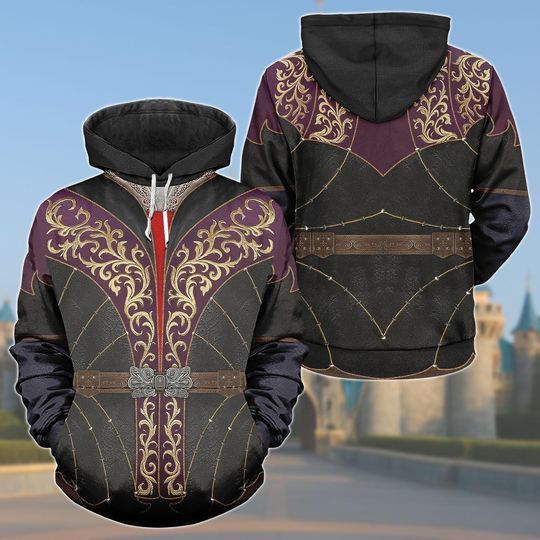 Astarion Costume Hoodie, Vampire Rogue Hoodie, Baldur's Gate 3 Cosplay Hoodie, BG3 Hoodie, DnD Fantasy Gamer Outfit, Astarion Oufit
