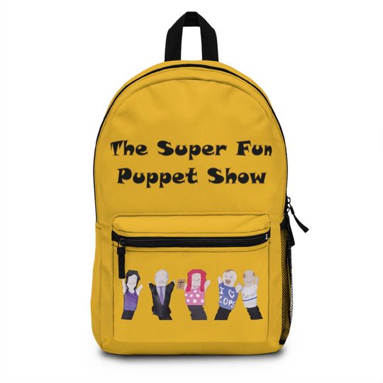 Backpack - "The Super Fun Puppet Show" Theme