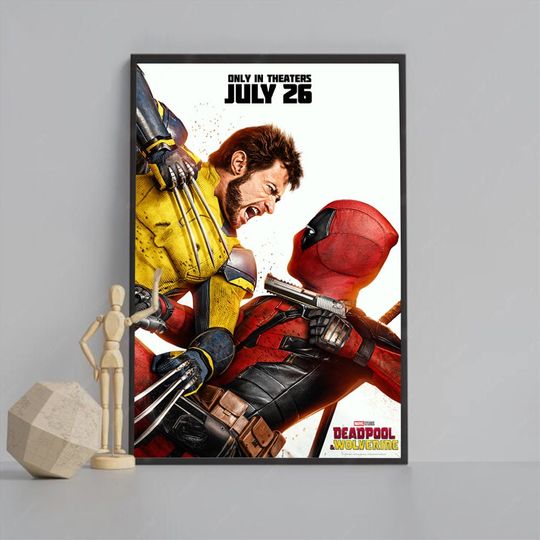 Deadpool & Wolverine Poster Movie Poster Minimalist