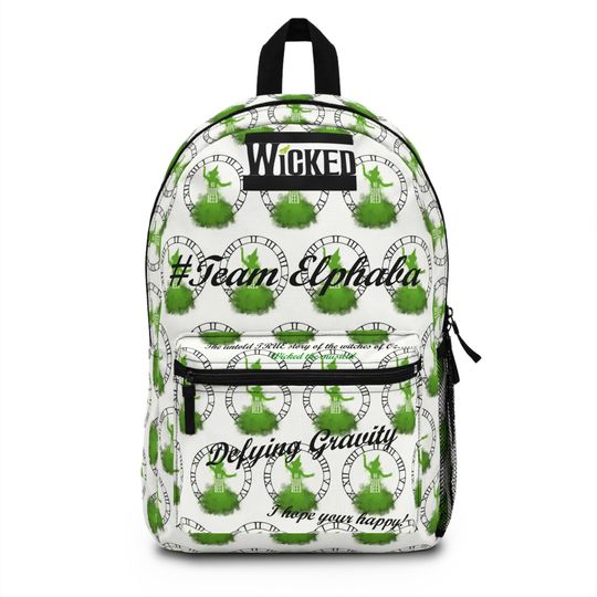 Wicked the Musical Elphaba Green Backpack
