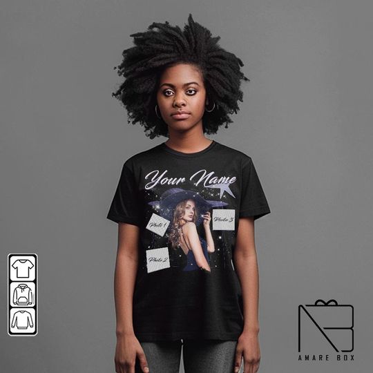 Custom Your Photos Own Bootleg Idea Amare Box 90s Shirt, Insert Your Design