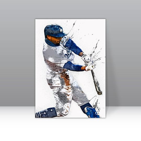 Mookie Betts Poster Los Angeles Dodgers Poster