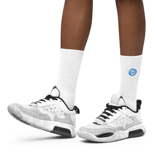 Subtle Trendy Moana Inspired Embroidered Icon Crew Socks, Moana Crew Socks, Disney Crew Socks