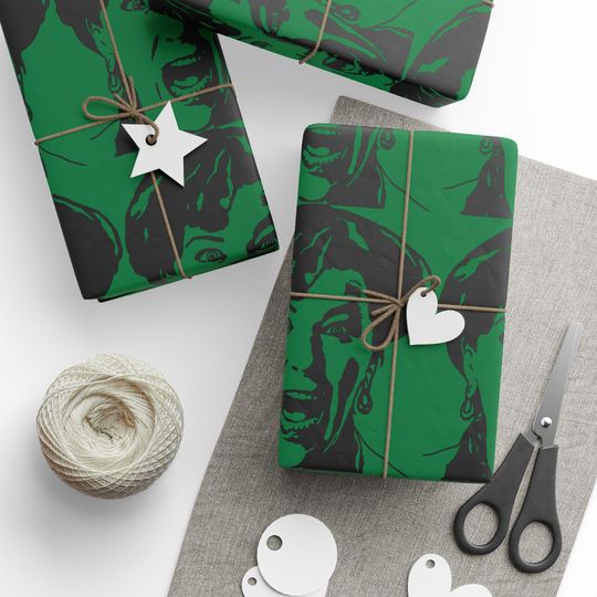 Home Alone Christmas Wrapping Paper, Funny Movie Gift Wrap