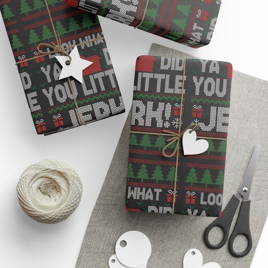 Harry and Marv Christmas Wrapping Paper