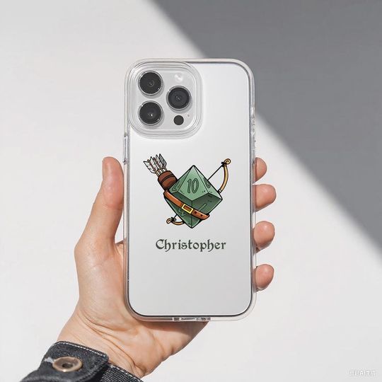 DND Class Slim iPhone Case, Protective Cover for iPhone, Dungeons and Dragons Themed Phone Accessory