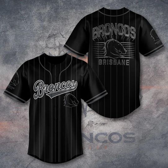 Brisbane Broncos Baseball Jersey