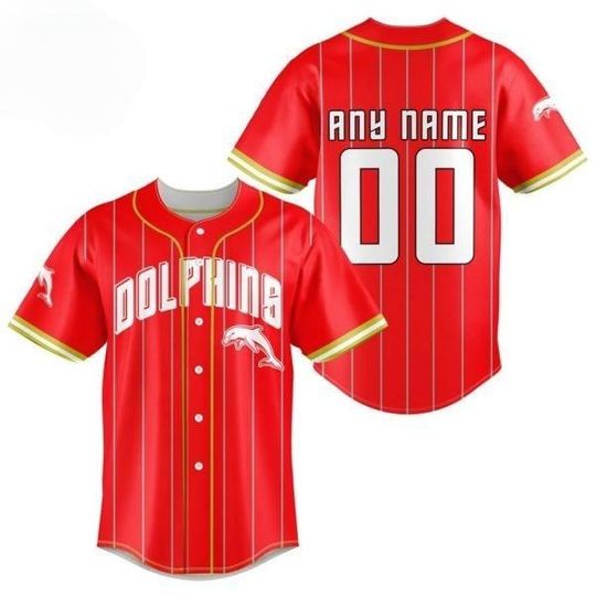 Dolphins Special Baseball Jersey Design