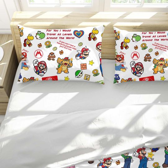 Super Mario Bedding Set