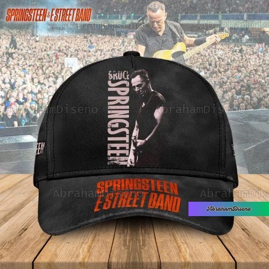 Bruce Springsteen 2024 Tour Cap, Bruce Springsteen Classic Cap, Springsteen Rock Tour Hat, Bruce Springsteen Fan Gift
