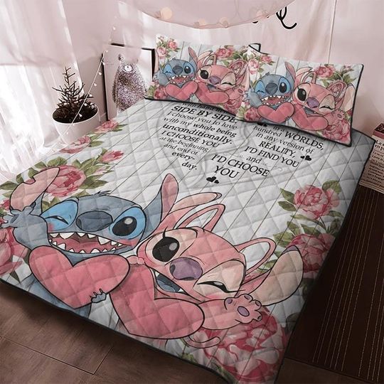 Stitch Angel Bedding Set