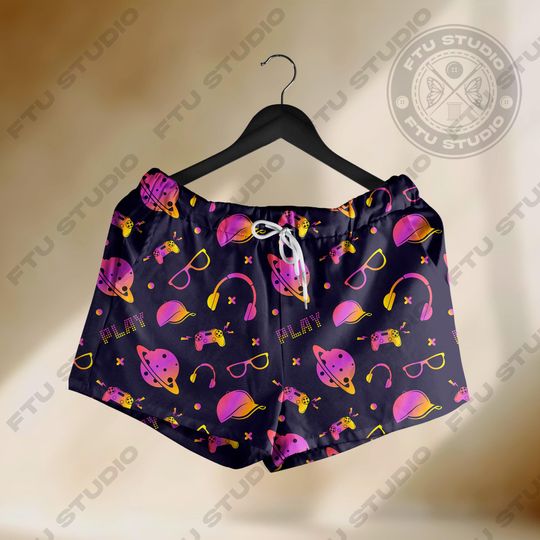 Gaming Planet Equipment Hawaiian Shirt Game Party Video Game Gifts