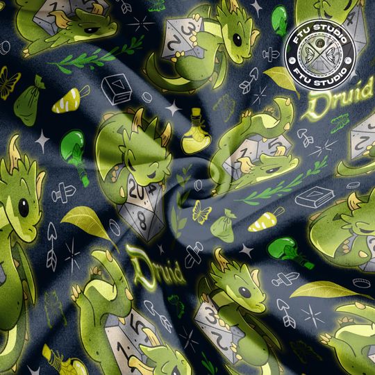 Dragon Druid Hoodie: Dungeon Master Gaming Sweatshirt