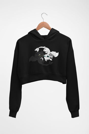 Toothless Crop Hoodie