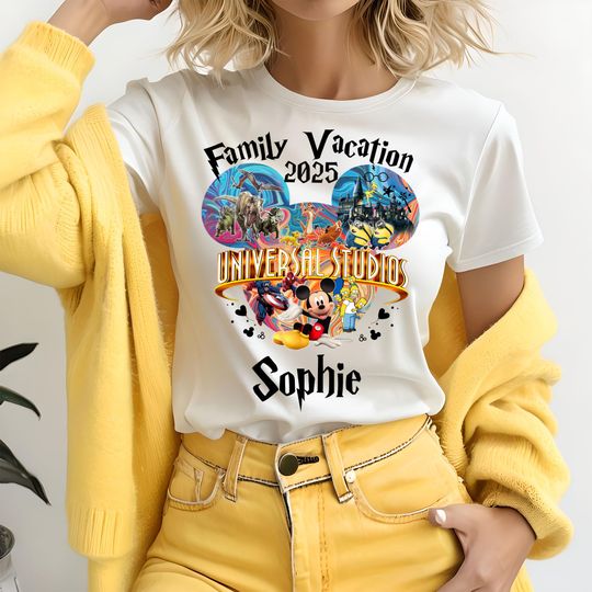 Universal Studios Family Vacation Shirt: Matching Trip Tees