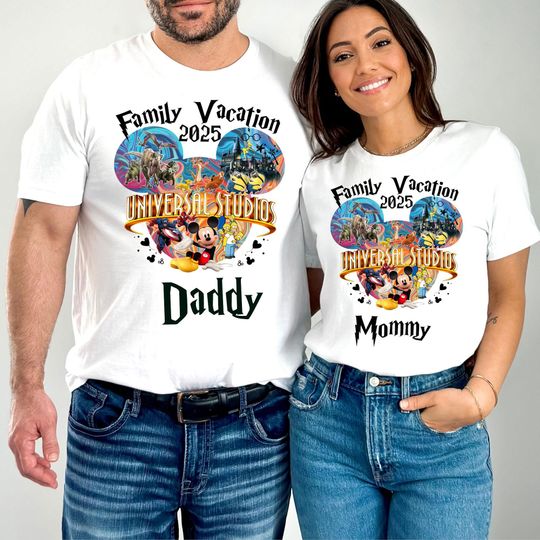 Universal Studios Family Vacation Shirt: Matching Trip Tees