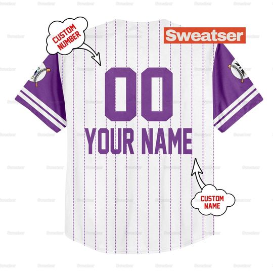 Custom Maleficent Baseball Jersey Shirt, Disneyland Jersey