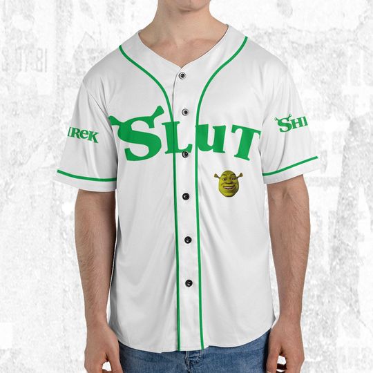 Personalize Shrek Slut White, Disney Fiona Princess Gift